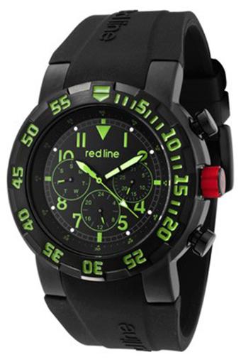 Red Line Jam Tangan Pria - Hitam - Strap Silikon - RL-50027-BB-01GN  