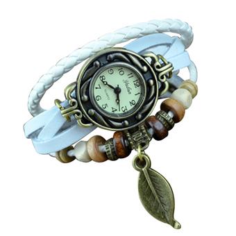 Rondaful Vintage knitting ladies watches feather (Intl)  