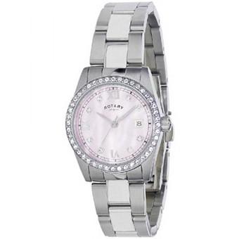 Rotary LB02343-07 Ladies Havana Crystal Set Watch- - Intl  