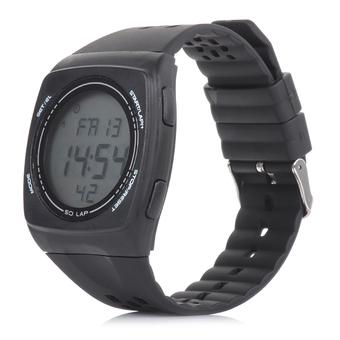 SHHORS SH-798 Water Resistant Outdoor Sports Digital Wristwatch (Black)  