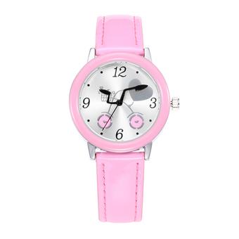 SINOBI 8138L01 Women's Dress Red Leather Wrist Quartz-watch Ladies Watches- Intl  