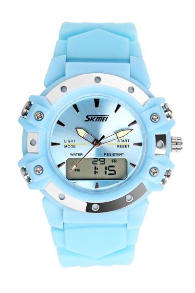 SKMEI 0821 Styler Blue Editon - Jam Tangan Pria - Tali Karet - Biru