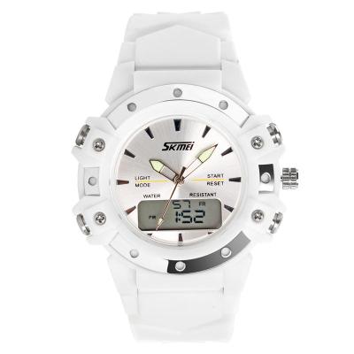 SKMEI 0821 Styler White Edition Wristwatch - Jam Tangan Pria - Rubber - White