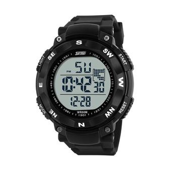 SKMEI 1024 Men Sports Military Watches Black (Intl)  