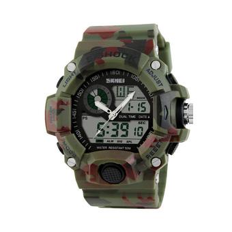 SKMEI 1029 Digital Watches (Green Camouflage)  