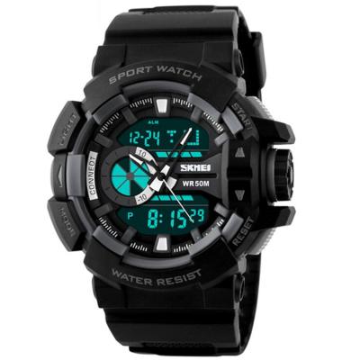 SKMEI Casio Men Sport LED Watch / Jam Tangan Pria - AD1117 - Gray