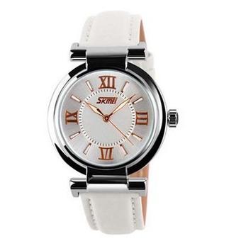 SKMEI Elegant Woman Watch(White) (Intl)  