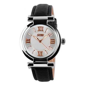 SKMEI Elgenat Woman Watch - Black 9075 - Intl  