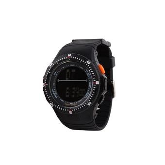 SKMEI Men's Sniper - Jam Tangan Pria - Hitam - Tali Karet - 0989 Black Edition  