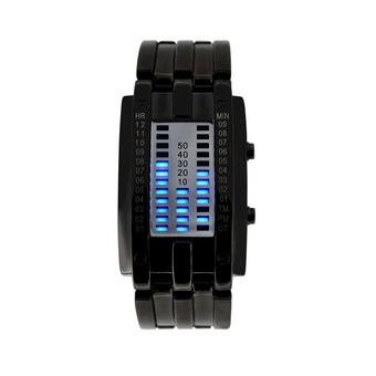 SKMEI Men's Storm MK3 0926 - Jam Tangan Pria - Hitam - Rantai Stainless  