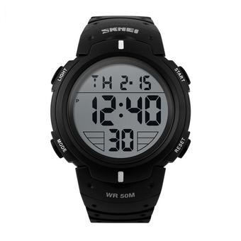 SKMEI Pioneer Jam Tangan Sport Water Resistant 50m - DG1068 - Hitam  