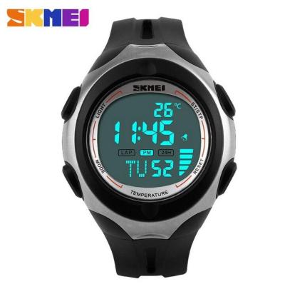 SKMEI Pioneer Sport Watch Water Resistant 50m - DG1080 - Black White