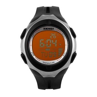 SKMEI Pioneer Sport Watch Water Resistant 50m - DG1080 - Black/Orange  