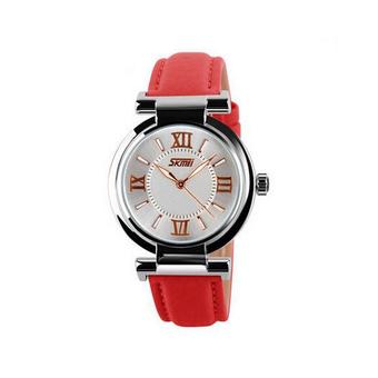 SKMEI Women's New Luxury Watch Red - Intl  