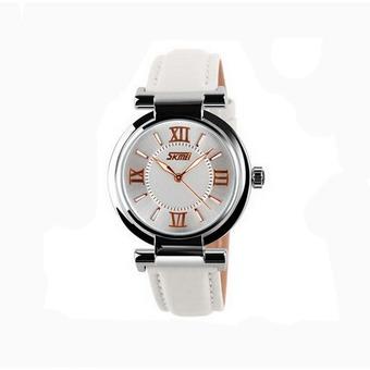 SKMEI Women's New Luxury Watch White - Intl  