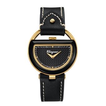 Salvatore Ferragamo Buckle FG5010014 - Jam Tangan Wanita - Hitam  