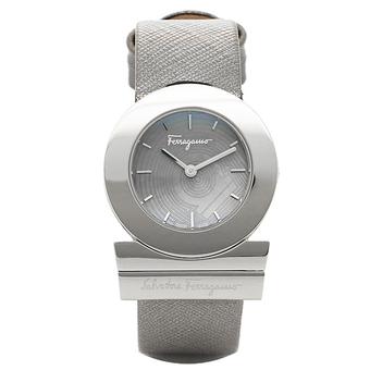 Salvatore Ferragamo Gancino FP501-0013 Women's - Silver  