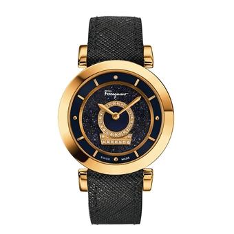 Salvatore Ferragamo Minuetto FQ4190014 Women's - Black Gold  