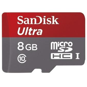 SanDisk Ultra Micro SD 8GB Memory Card HS-I/Class 10 Micro SDHC For Phone And Camera- Intl  