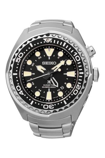 Seiko Prospex Kinetic GMT Divers 200M Jam Tangan Pria - Hitam - Strap Stainless Steel - SUN019P1  