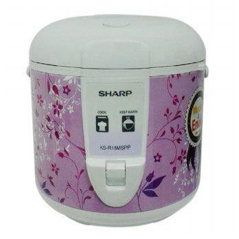 Sharp 3in1 Rice Cooker - KS-R18MS-PP - Ungu