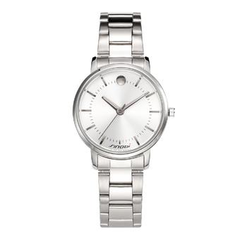 Sinobi S8131 Business Casual Lady Stainless Steel Quartz Wristwatch White  