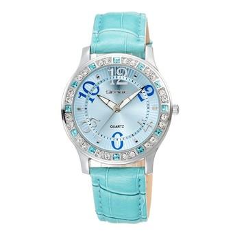 Skone 9243 Fashion Casual Leather Women Wristwatch (Intl)  