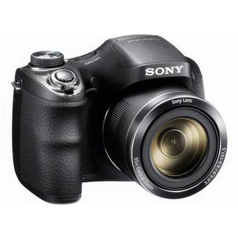 Sony Cyber-Shot Kamera DSC-H300 - 20.1MP - 35x Zoom Optik - Hitam  