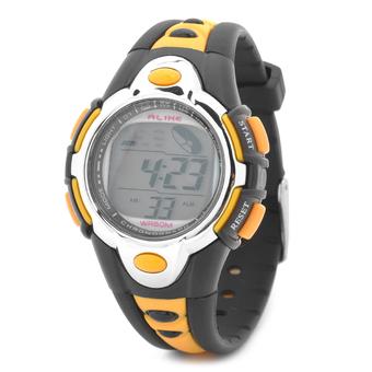 Sports Diving Wrist Watch w/ Colorful Backlit / Week / Stopwatch / Alarm Clock - Orange (1 x CR2025) (Intl)  