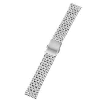 Stainless steel watch band for men's watch 18mm (Intl)  