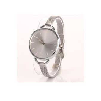 SuperCart Quartz Women Wrist Watch Silver (Intl)  