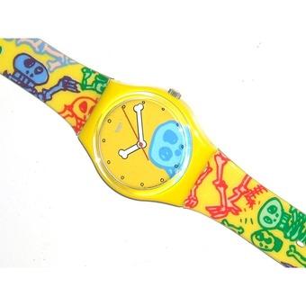 Swatch Kanibal Plastic Swiss Quartz Dummy Watch (Intl)  