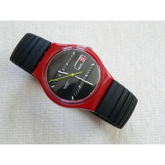 Swatch Voltage Plastic Gent Swiss Quartz Watch (Intl)  