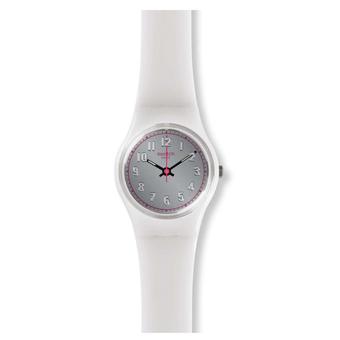 Swatch Women's LM139 - Jam Tangan Wanita - Putih - Plastic  