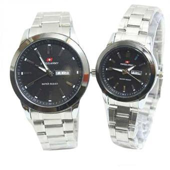 Swiss Army Couple - Jam tangan pasangan-Stainless Steel - SA 5013 B  