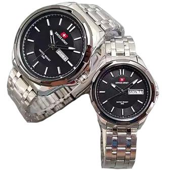 Swiss Army Couple - Stainless Steel - Silver - SA 1575 SB  