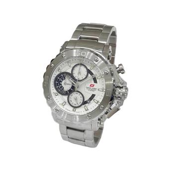 Swiss Army HC-8932MCBSSSL Silver Jam Tangan Pria  