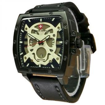 Swiss Army Jam Tangan Pria - Leather Strap - SA 3629 A  