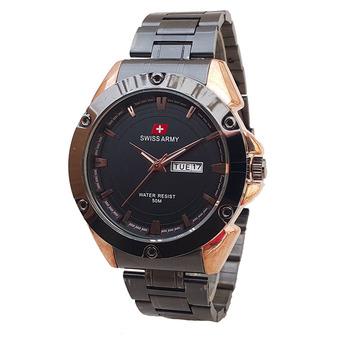 Swiss Army Jam Tangan Pria SA 5088 M - Rosegold  