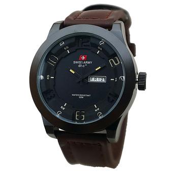 Swiss Army Jam Tangan SA 4058 - Coklat Tua  