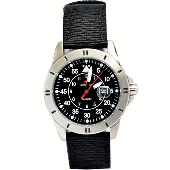 Swiss Army Jam Tangan Wanita - Leather Kanvas - SA 2986 - Hitam  