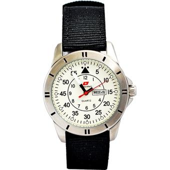 Swiss Army Jam Tangan Wanita - Leather Kanvas - SA 2986H - Silver  