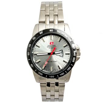 Swiss Army Jam Tangan Wanita - Silver - Strap Rantai - SA3309HLSS  