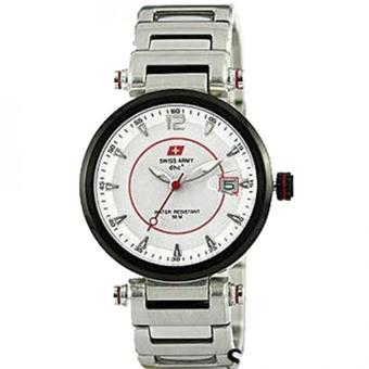 Swiss Army Jam Tangan Wanita - Stainless Steel - Silver - SA 3203 SWL  