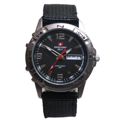 Swiss Army Men's - Jam Tangan Pria - SA 4019 M Bezel Hitam