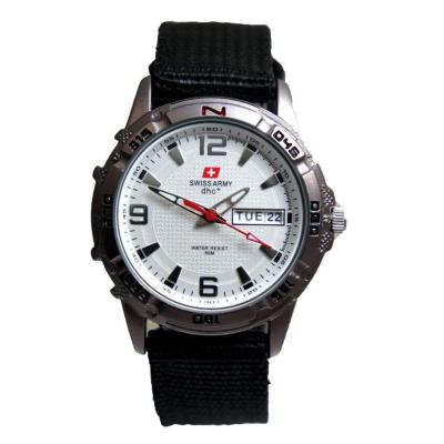 Swiss Army Men's - Jam Tangan Pria - SA 4019 M Bezel Silver