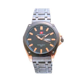 Swiss Army Men's - Jam Tangan Pria - SA 5056 MR - Tanggal Hari  