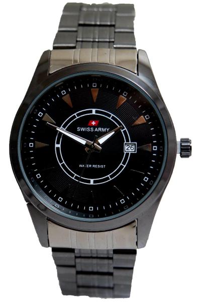 Swiss Army Men's Jam Tangan Pria TW 0037 G Body + Bezel Hitam