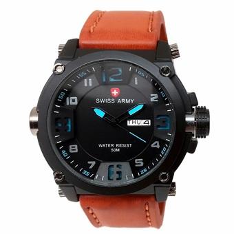 Swiss Army SA 005 L Cokelat  