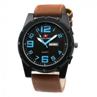 Swiss Army SA 2782 Jam Tangan Pria - Hitam/biru  